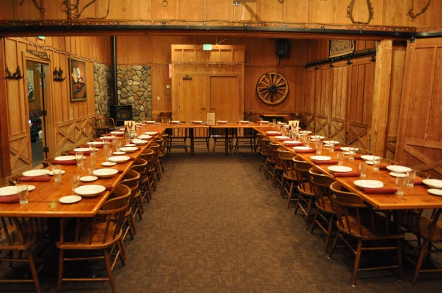Redding Barn Banquet Room, U-shape