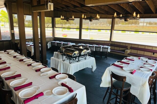 A Private Event Set-Up at the Cattlemens in Rohnert Park